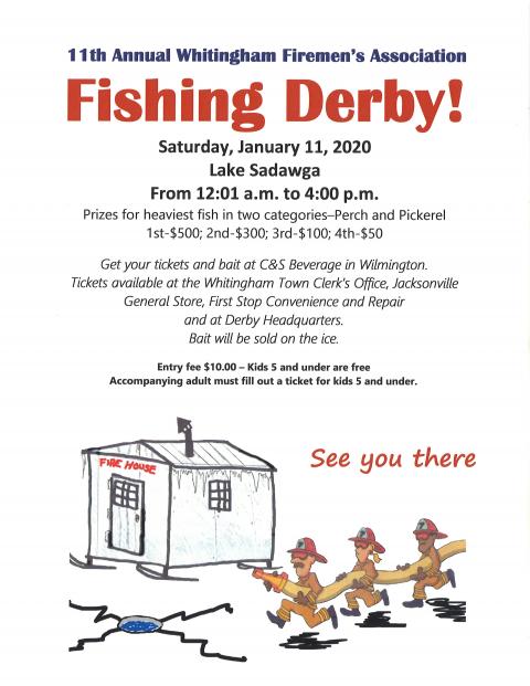 Fishing Derby flyer